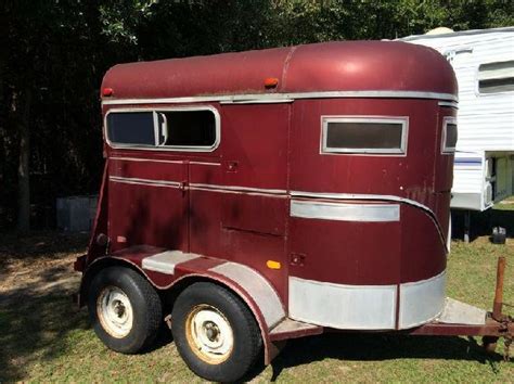 33&x27;6 by 8&x27;6 gooseneck trailer. . Old horse trailers for sale